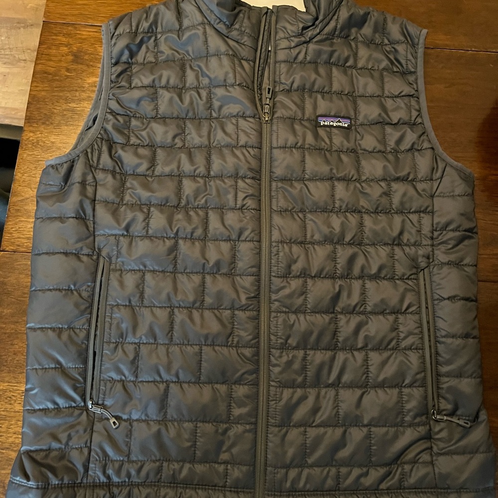 Patagonia Gray Quilted Vest
